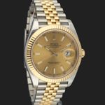 Rolex Datejust 41 126333 (2018) - 41mm Goud/Staal (4/8)