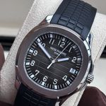 Patek Philippe Aquanaut 5167A-001 (2023) - Zwart wijzerplaat 40mm Staal (1/5)