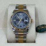 Rolex Datejust 36 126233 (2022) - Grey dial 36 mm Gold/Steel case (4/8)