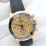Rolex Daytona 116518LN (Onbekend (willekeurig serienummer)) - Champagne wijzerplaat 40mm Geelgoud (8/8)