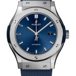 Hublot Classic Fusion Blue 542.NX.7170.RX (2026) - Blauw wijzerplaat 42mm Titanium (1/1)