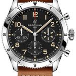 Breitling Classic AVI A233803A1B1X1 (2025) - Zwart wijzerplaat 42mm Staal (1/1)