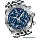 Breitling Chronomat 44 AB0115 (2022) - Blue dial 44 mm Steel case (1/1)