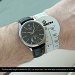 Rolex Cellini Dual Time 50529 (2020) - Black dial 39 mm White Gold case (2/8)