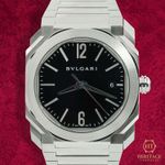 Bulgari Octo BGO 38 S (Onbekend (willekeurig serienummer)) - 39mm Staal (1/8)