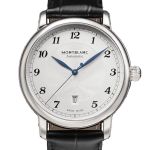 Montblanc Star 128681 (2023) - White dial 42 mm Steel case (1/3)