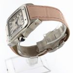 Cartier Santos 100 W20126X8 (2017) - Silver dial 36 mm Steel case (3/8)