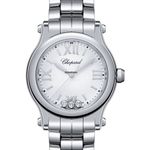 Chopard Happy Sport 278590-3002 (2024) - Silver dial 30 mm Steel case (2/3)