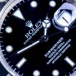 Rolex Submariner Date 16610 (1998) - Zwart wijzerplaat 40mm Staal (2/8)