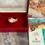 Rolex Lady-Datejust 69178 (1990) - Goud wijzerplaat 26mm Geelgoud (4/8)