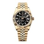 Rolex Sky-Dweller 336938 (2025) - Black dial 42 mm Yellow Gold case (1/1)