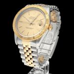 Rolex Datejust Turn-O-Graph 16263 (1991) - Champagne dial 36 mm Gold/Steel case (2/8)