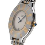 Cartier 21 Must de Cartier W10052F4 (1990) - Silver dial 35 mm Gold/Steel case (6/8)