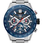 TAG Heuer Carrera CBG2A11.BA0654 (2024) - Transparent dial 45 mm Steel case (1/1)