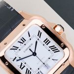 Cartier Santos WGSA0019 (2026) - Silver dial 39 mm Rose Gold case (3/8)