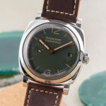 Panerai Radiomir 1940 3 Days PAM00736 (2017) - Groen wijzerplaat 47mm Staal (3/8)