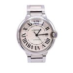 Cartier Ballon Bleu 42mm 3001 (Unknown (random serial)) - Silver dial 42 mm Steel case (1/5)