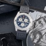 Breitling Colt Chronograph A73388 (2017) - Blauw wijzerplaat 44mm Staal (1/8)