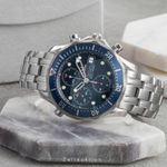 Omega Seamaster Diver 300 M 2225.80.00 (Unknown (random serial)) - Blue dial 42 mm Steel case (2/8)