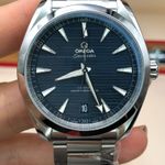 Omega Seamaster Aqua Terra 220.10.41.21.03.004 (2024) - Blue dial 41 mm Steel case (8/8)