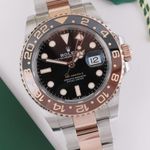 Rolex GMT-Master II 126711CHNR (2021) - Zwart wijzerplaat 40mm Goud/Staal (1/8)