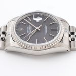 Rolex Datejust 36 16220 (1991) - Grey dial 36 mm Steel case (6/7)