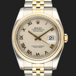 Rolex Datejust 36 116233 (2010) - 36mm Goud/Staal (3/8)