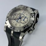 Roger Dubuis Easy Diver SED46 78 C9.N CP.N CPG3.13R (2008) - Wit wijzerplaat 45mm Staal (5/8)