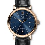 IWC Portofino Automatic IW356522 (2024) - Blauw wijzerplaat 40mm Roodgoud (1/1)