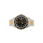 Rolex GMT-Master II 16713 (Unknown (random serial)) - Black dial 40 mm Gold/Steel case (6/8)