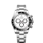 Rolex Daytona 116500LN (2020) - Wit wijzerplaat 40mm Staal (1/1)