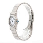 Cartier Santos 2965 (Unknown (random serial)) - White dial 30 mm Steel case (3/5)