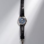 Patek Philippe Perpetual Calendar Chronograph 5270G-014 (2015) - Blauw wijzerplaat 41mm Witgoud (2/3)
