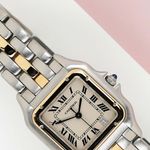 Cartier Panthère 183949 (1989) - Champagne dial 27 mm Gold/Steel case (3/8)