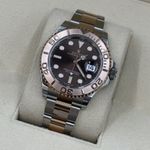 Rolex Yacht-Master 40 126621 (Onbekend (willekeurig serienummer)) - Bruin wijzerplaat 40mm Staal (7/8)