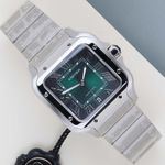 Cartier Santos WSSA0062 (2026) - Green dial 40 mm Steel case (1/8)