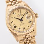 Rolex Datejust 36 16018 (1979) - Champagne dial 36 mm Yellow Gold case (3/8)