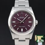 Rolex Oyster Perpetual 36 116000 (2017) - Red dial 36 mm Steel case (1/8)