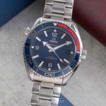 Omega Seamaster Planet Ocean 522.32.44.21.03.001 (Onbekend (willekeurig serienummer)) - Blauw wijzerplaat 44mm Staal (1/8)