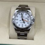 Rolex Explorer II 216570 (2021) - White dial 42 mm Steel case (5/8)