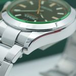 Rolex Milgauss 116400GV (2016) - Zwart wijzerplaat 40mm Staal (8/8)