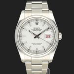 Rolex Datejust 36 116200 (2012) - White dial 36 mm Steel case (2/8)