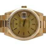 Rolex Day-Date 36 18238 (1991) - Champagne wijzerplaat 36mm Geelgoud (4/8)