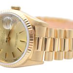 Rolex Day-Date 36 18238 (1991) - Champagne wijzerplaat 36mm Geelgoud (5/8)
