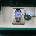 Rolex Oyster Perpetual 34 124200 (2025) - Purple dial 34 mm Steel case (6/6)