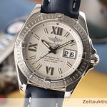 Breitling Cockpit A49350-041 (Unknown (random serial)) - White dial 40 mm Steel case (3/8)