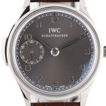 IWC Portuguese Minute Repeater IW524205 (2023) - Grey dial 43 mm White Gold case (2/8)