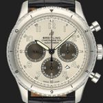 Breitling Aviator 8 AB01171A1G1P1 (2019) - Silver dial 43 mm Steel case (2/8)