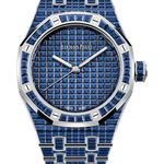 Audemars Piguet Royal Oak Selfwinding 15554BC.SS.1274BC.01 (2025) - Blue dial 37 mm White Gold case (1/1)