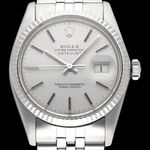 Rolex Datejust 36 16014 (1985) - Silver dial 36 mm Steel case (1/8)